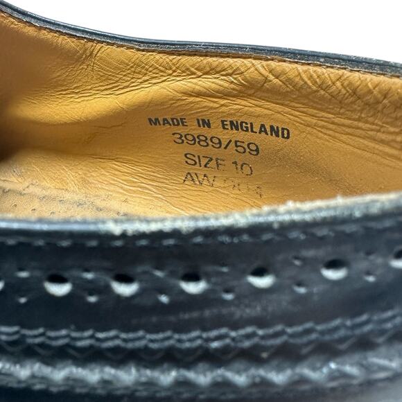 Dr. Martens Brogue Oxford Lace Up Shoes Made In England Leather‎ Black Size 10 main image 5